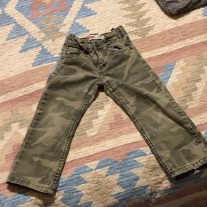 Toddler Camo jeans by Levi